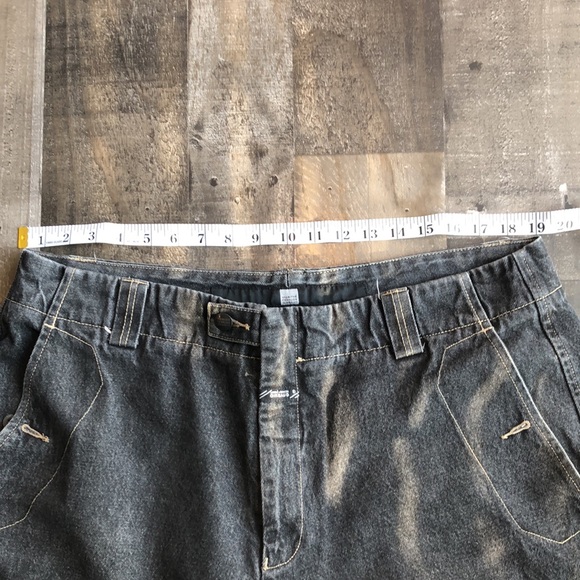 Girbaud black denim cargo shorts - Picture 8 of 14